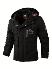Vicente | Chaqueta Impermeable de Hombre con Capucha