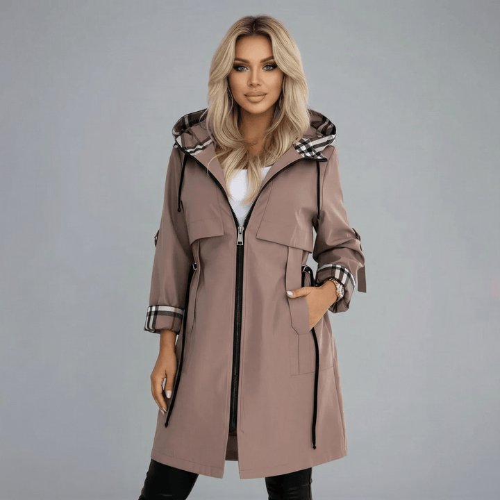Casandra | Abrigo Impermeable y Cortavientos Sofisticado