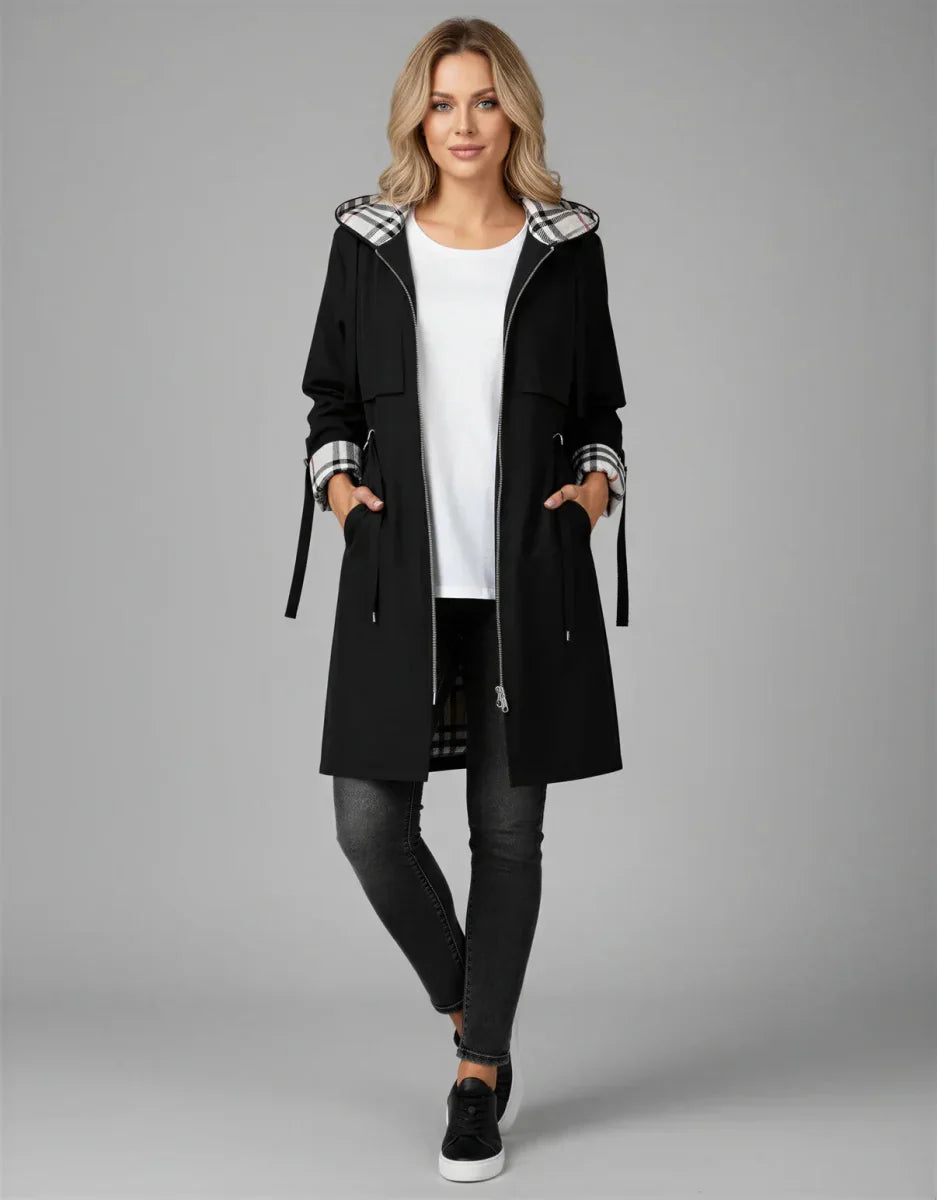 Casandra | Abrigo Impermeable y Cortavientos Sofisticado