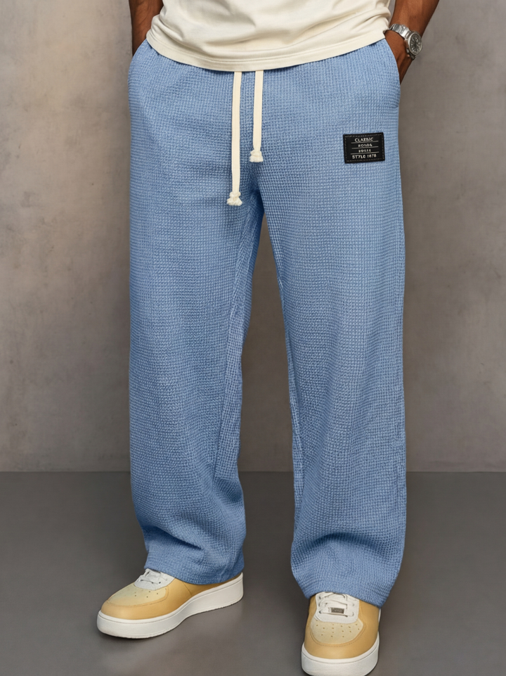Victor| Pantalón ancho con cintura ajustable