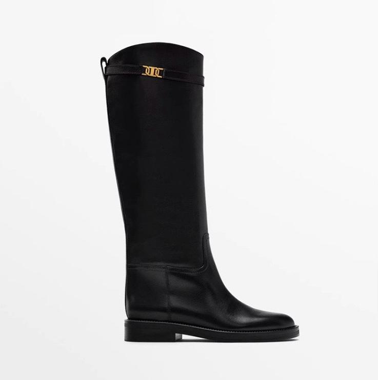 Plácida | Botas Elegantes Altas hasta la Rodilla - 1