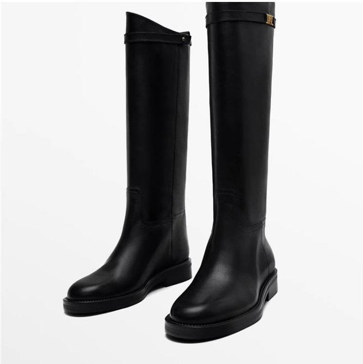 Plácida | Botas Elegantes Altas hasta la Rodilla - 3