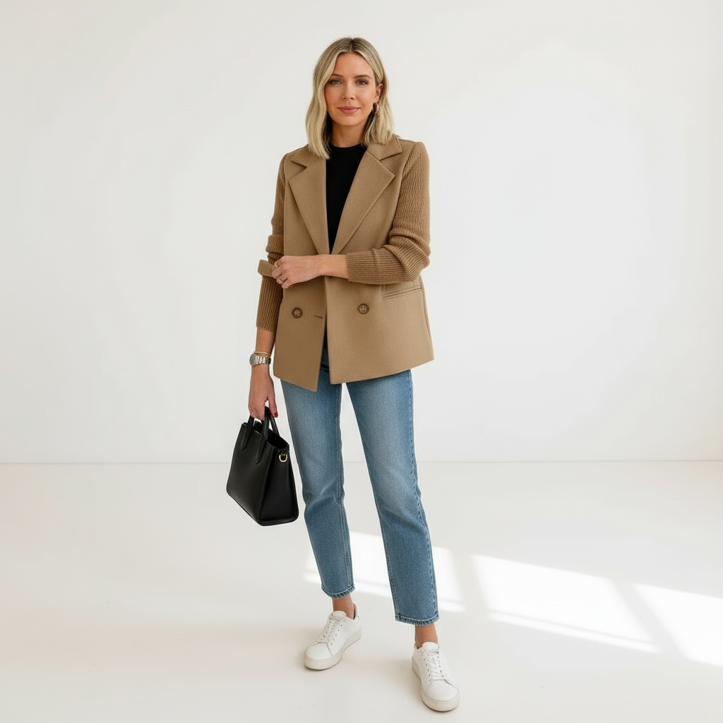 Kenia | Blazer Cruzada de Mujer Premium