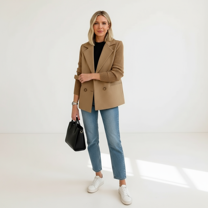 Kenia | Blazer Cruzada de Mujer Premium
