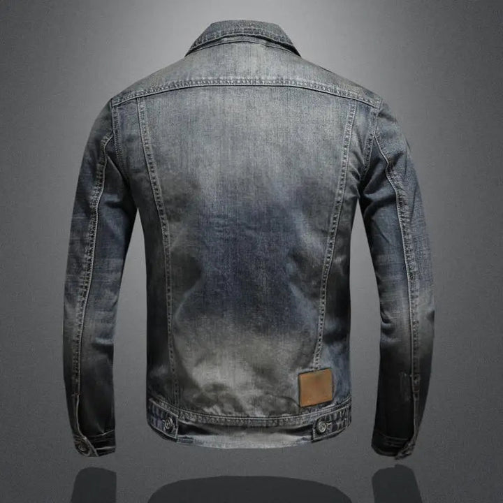 Jaime | Chaqueta Vaquera de Hombre de Cuello Alto