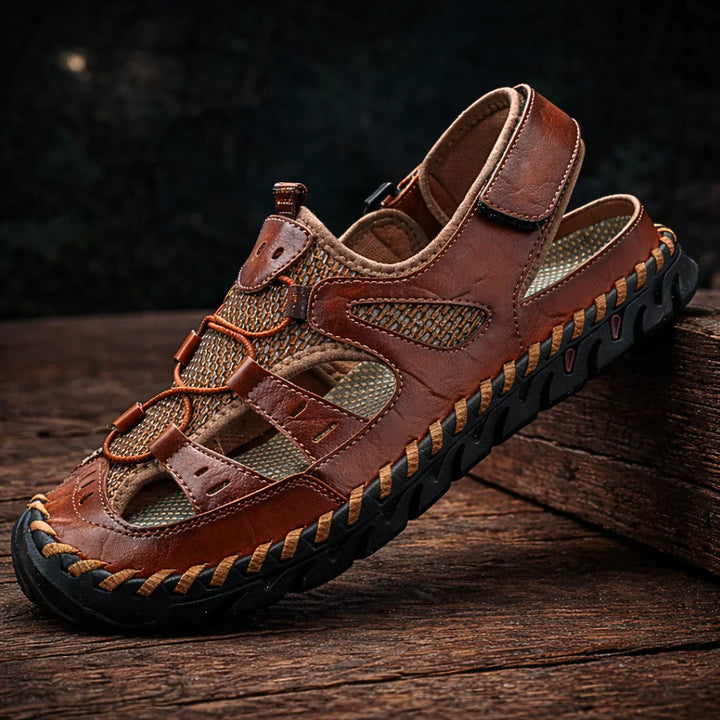Antonio | Sandalias de Cuero Confortables