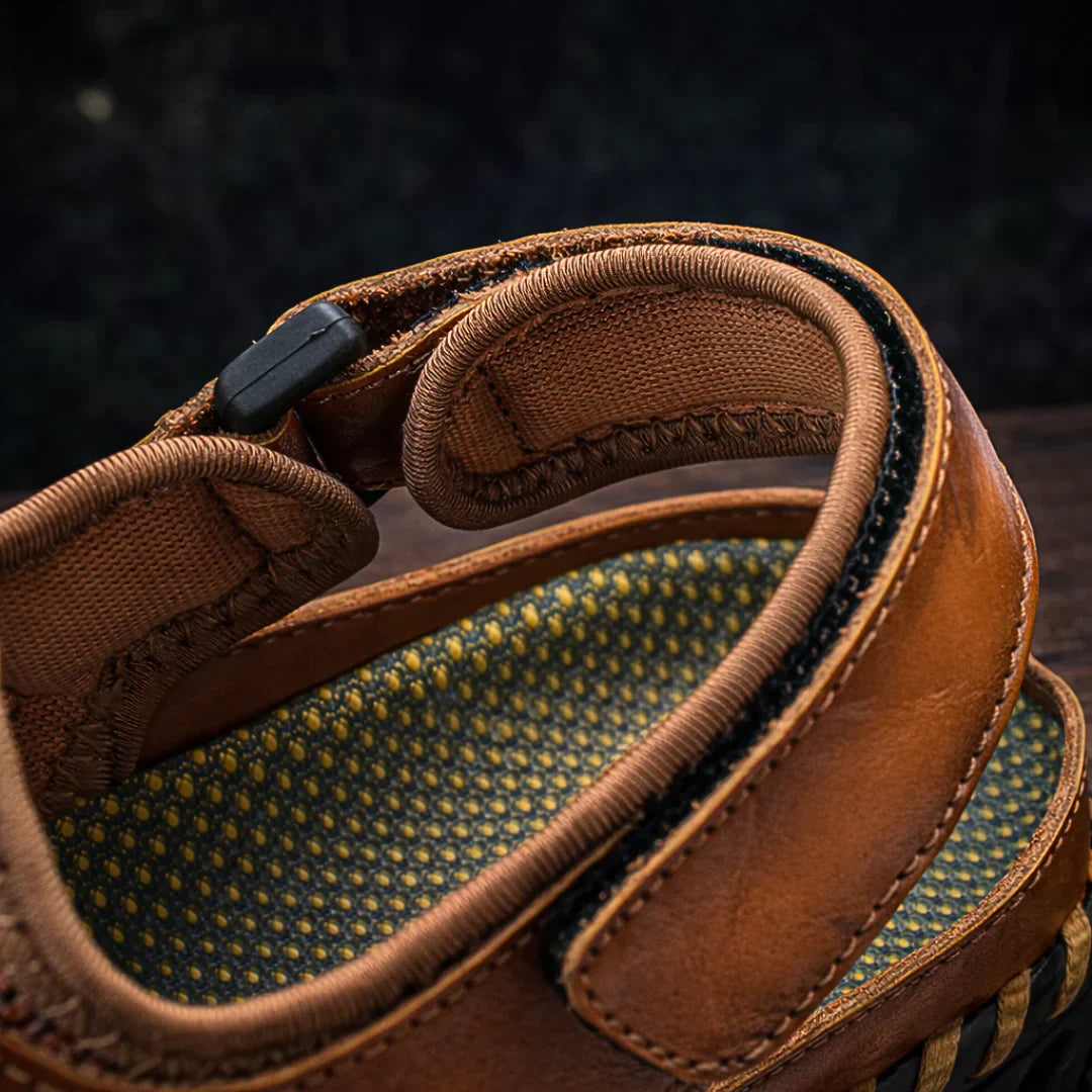 Antonio | Sandalias de Cuero Confortables