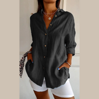 Juana | Camisa Clásica de Solapa Simple