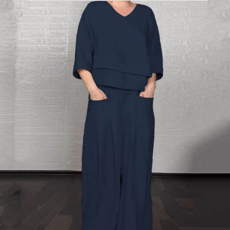 Emma | Conjunto Elegante de Dos Piezas