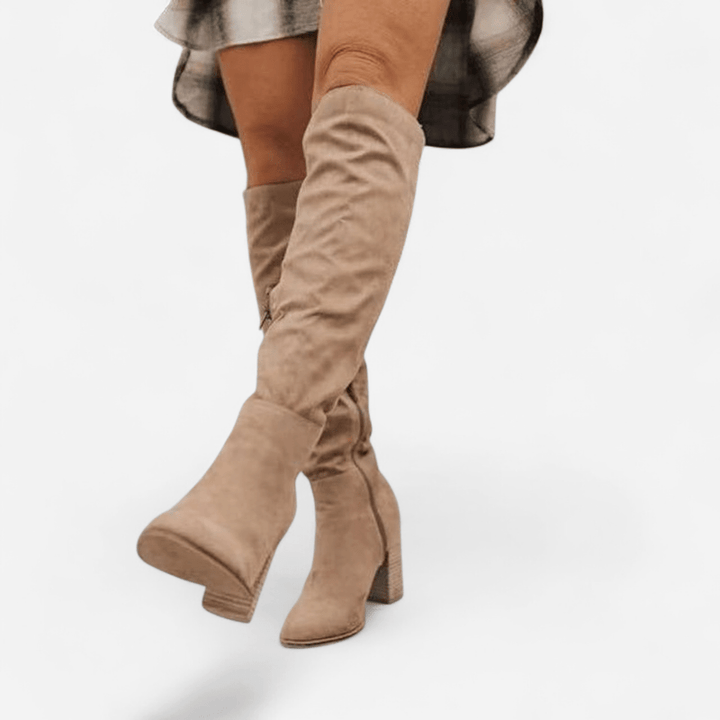 Urbana | Botas Elegantes de Diseño Original - Beige