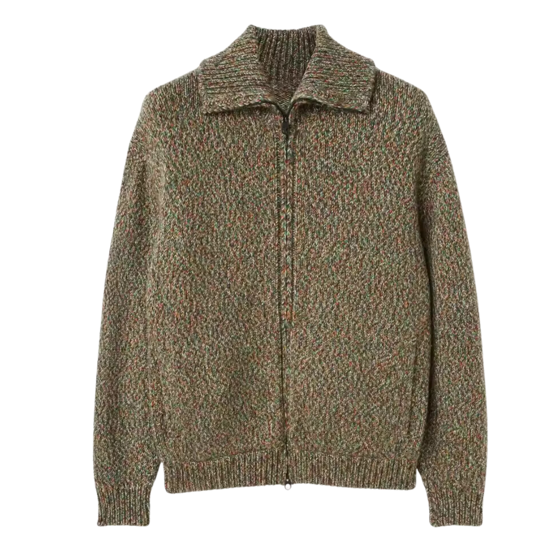 Diego - Cazadora Bomber de Hombre en Lana de Alpaca
