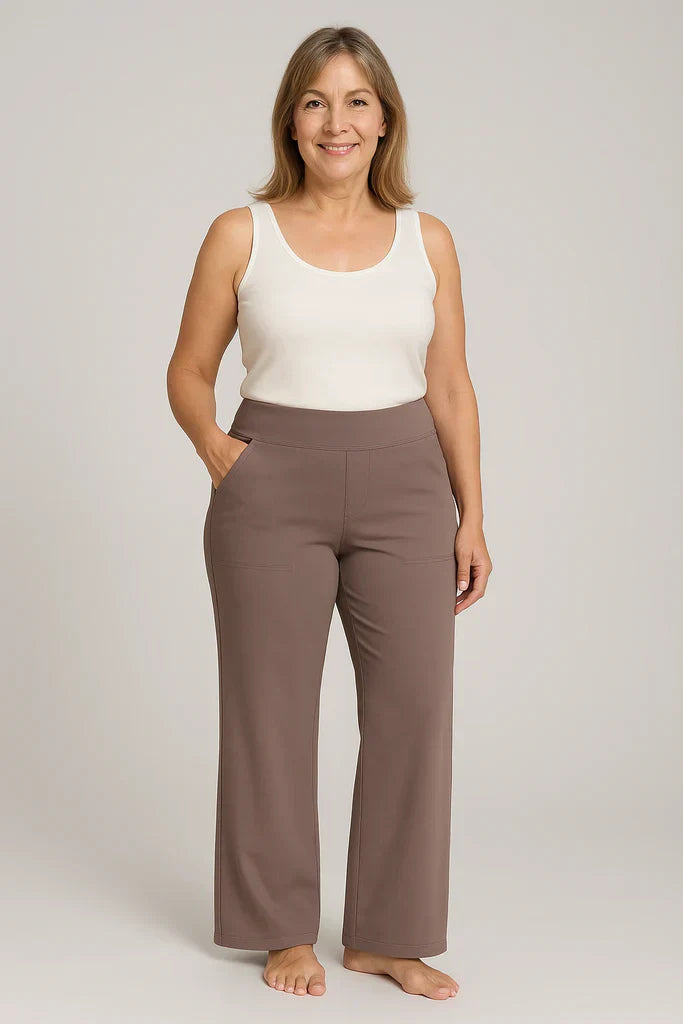 Begoña | Pantalón Elástico de Mujer de Corte Entallado